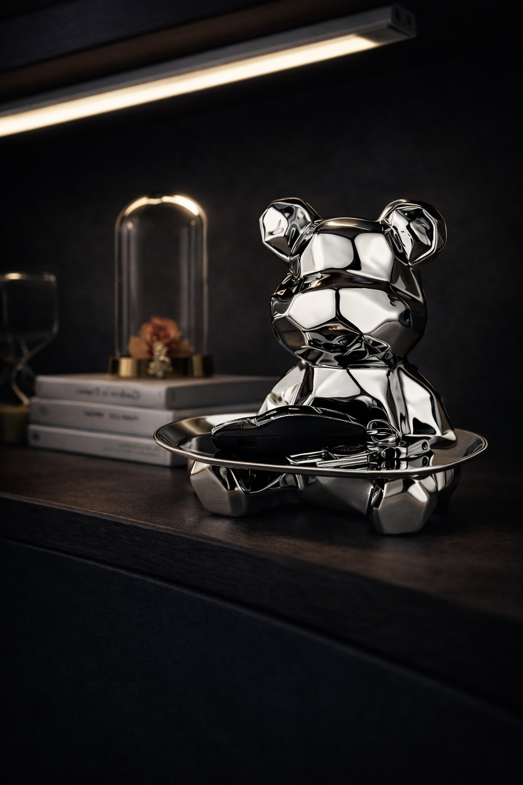 Oso cerámico endiamantado