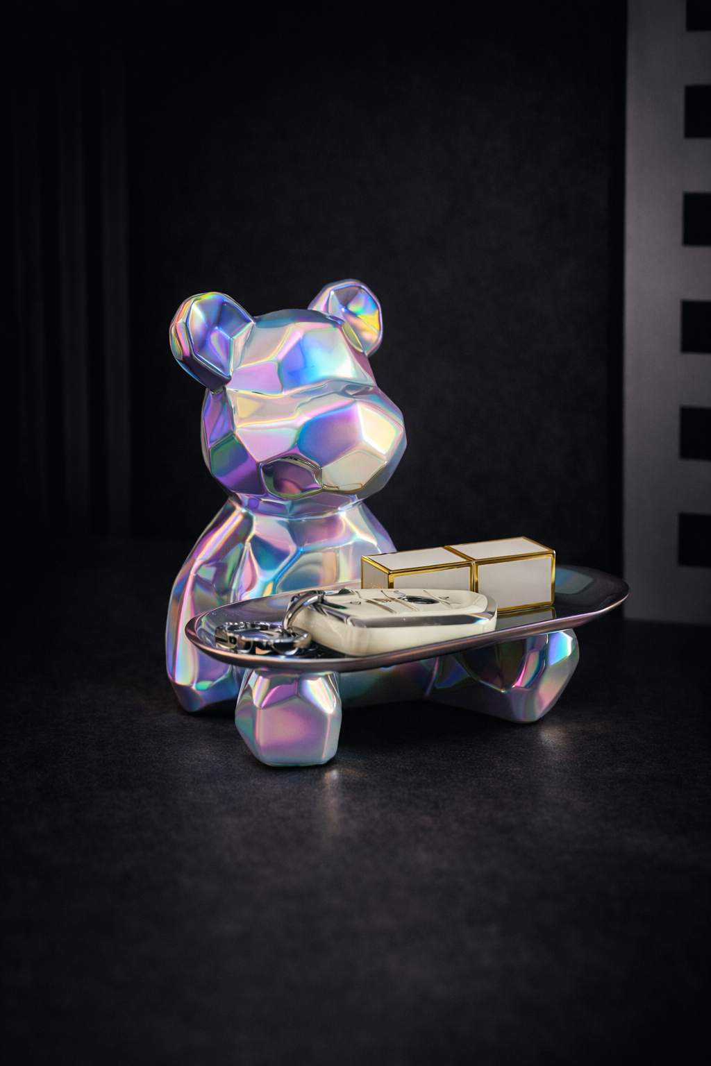 Oso cerámico endiamantado