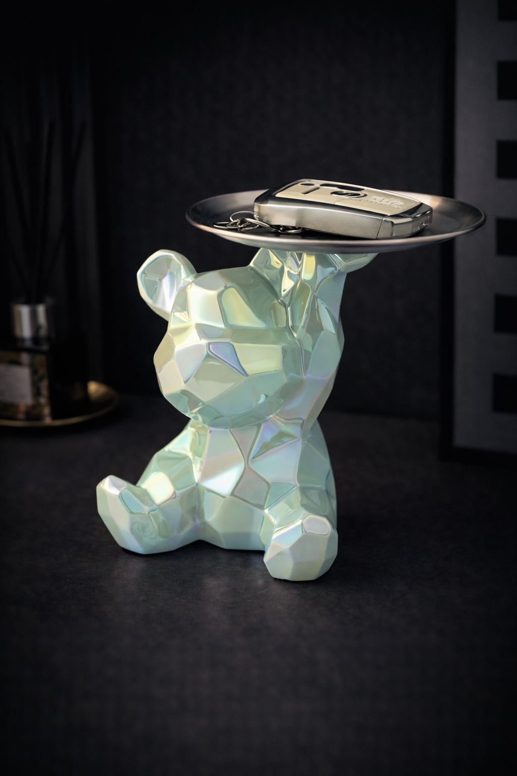 Oso cerámico endiamantado