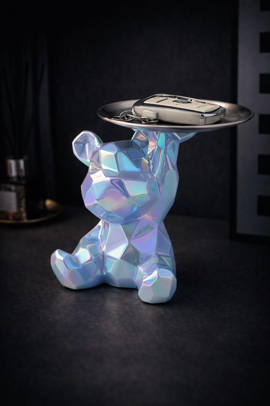 Oso cerámico endiamantado