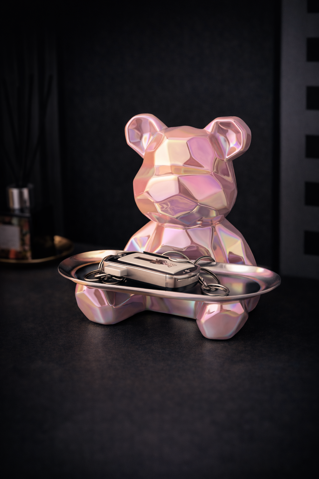 Oso cerámico endiamantado