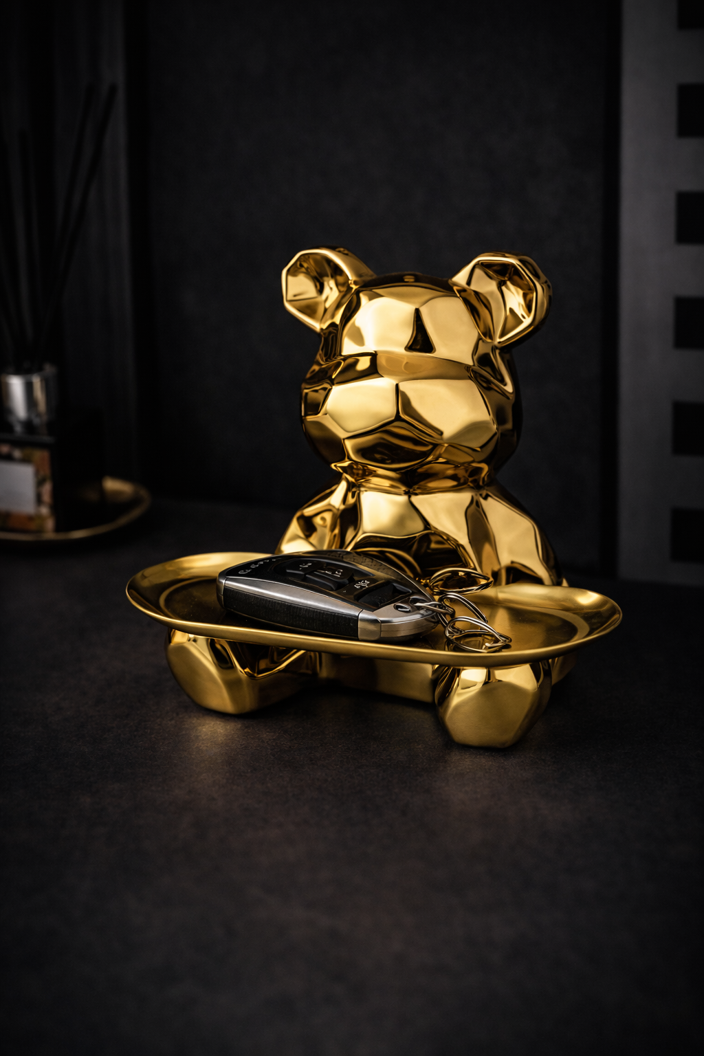 Oso cerámico endiamantado