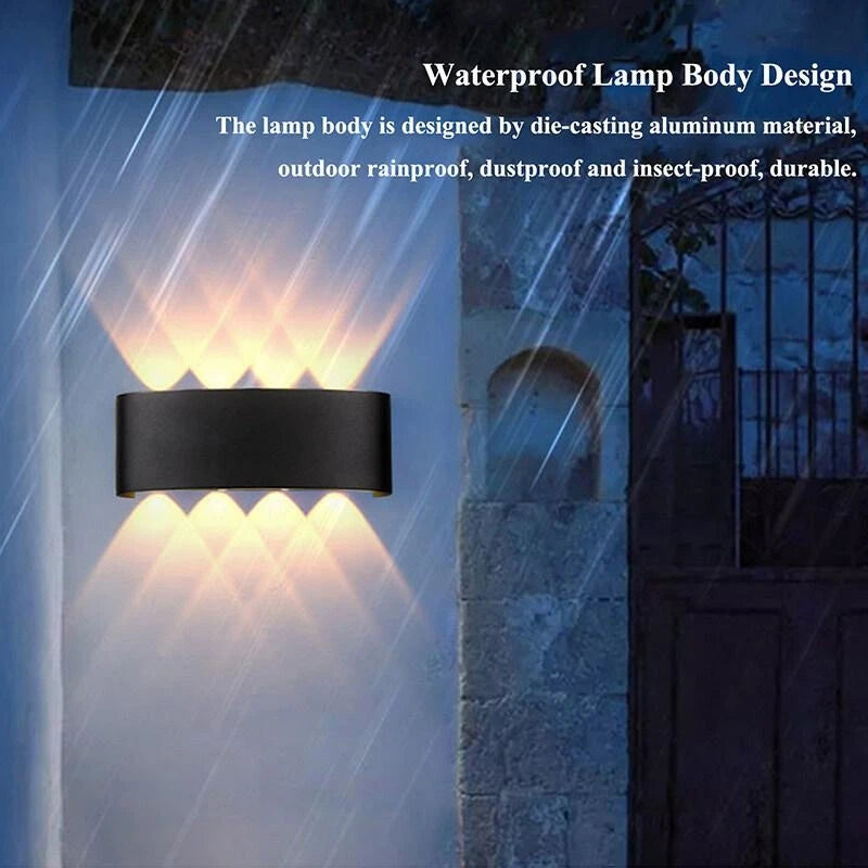 Lámpara de pared LED de decoración impermeable