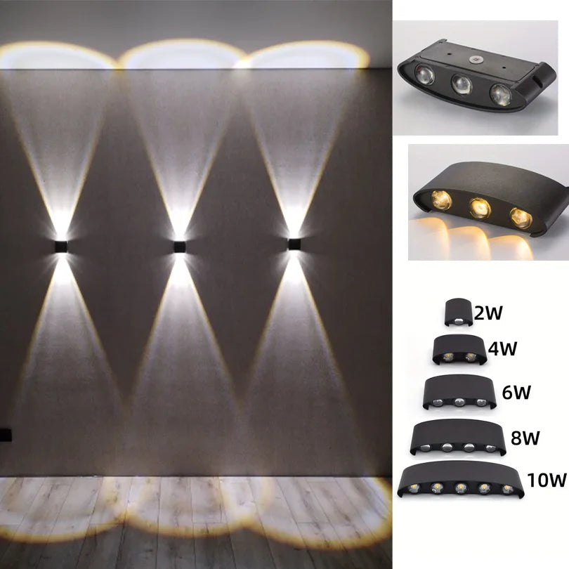 Lámpara de pared LED de decoración impermeable