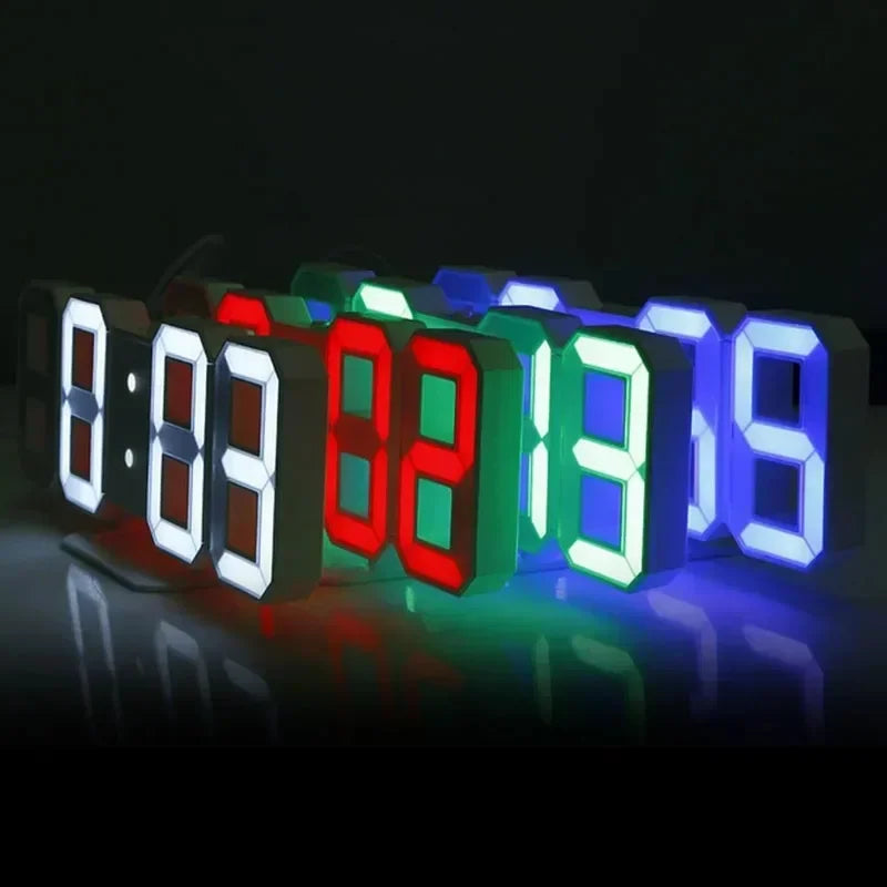 Reloj Digital 3D LED