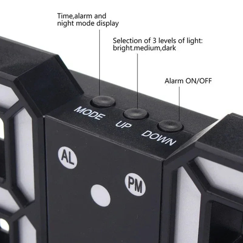 Reloj Digital 3D LED